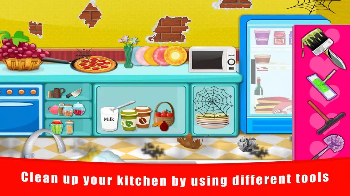 Tangkapan layar Baby Doll House Cleaning and Decoration Pro - Fun Games For Kids, Boys and Girls