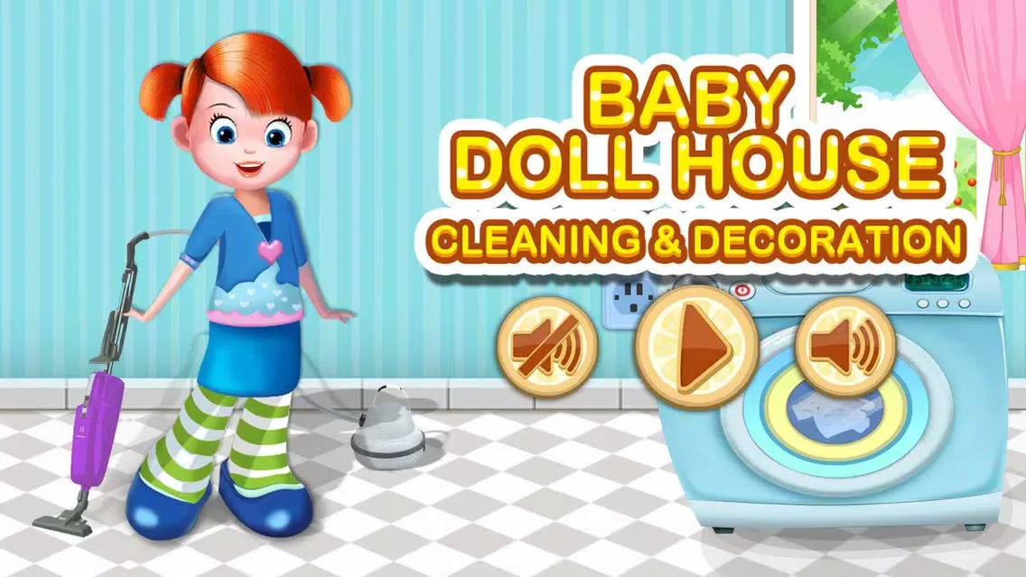 Tangkapan layar Baby Doll House Cleaning and Decoration Pro - Fun Games For Kids, Boys and Girls