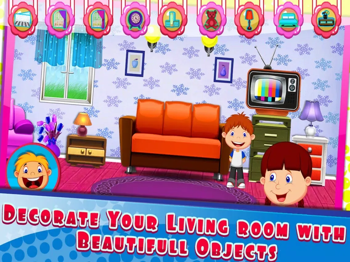 Tangkapan skrin My Doll House Pro - The Virtual Doll Dream Home Design & Maker iPad 