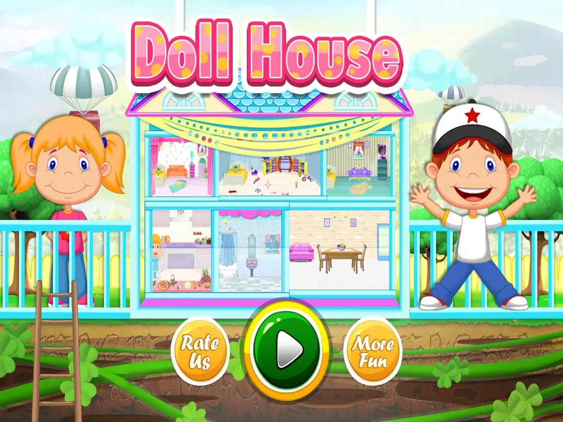 Tangkapan skrin My Doll House Pro - The Virtual Doll Dream Home Design & Maker iPad 