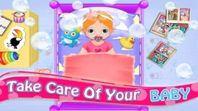 Mom and Baby Care - Cute Newborn Baby Sleeping and Home Adventure Ekran Görüntüleri