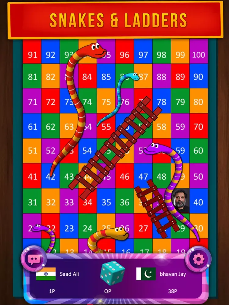 Snakes And Ladders Board Kings iPad  Screenshots