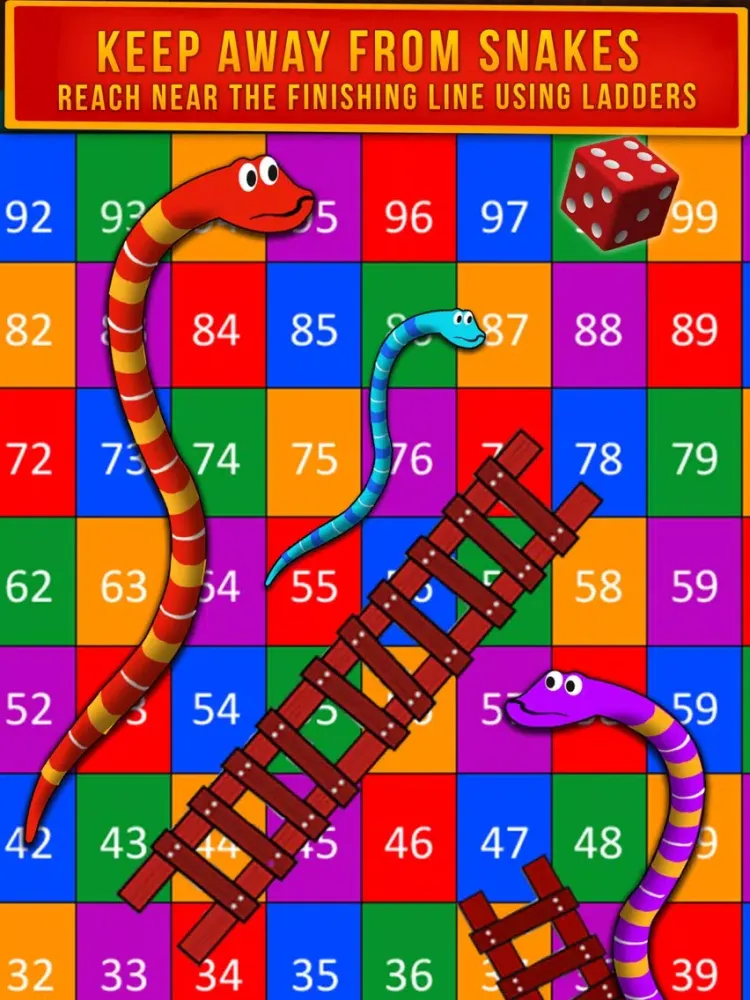 Snakes And Ladders Board Kings iPad  Screenshots