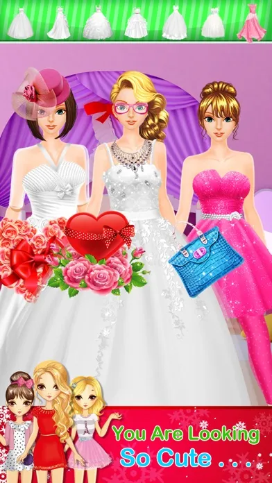 Tangkapan skrin Wedding Doll - Dress Up & Fashion Games