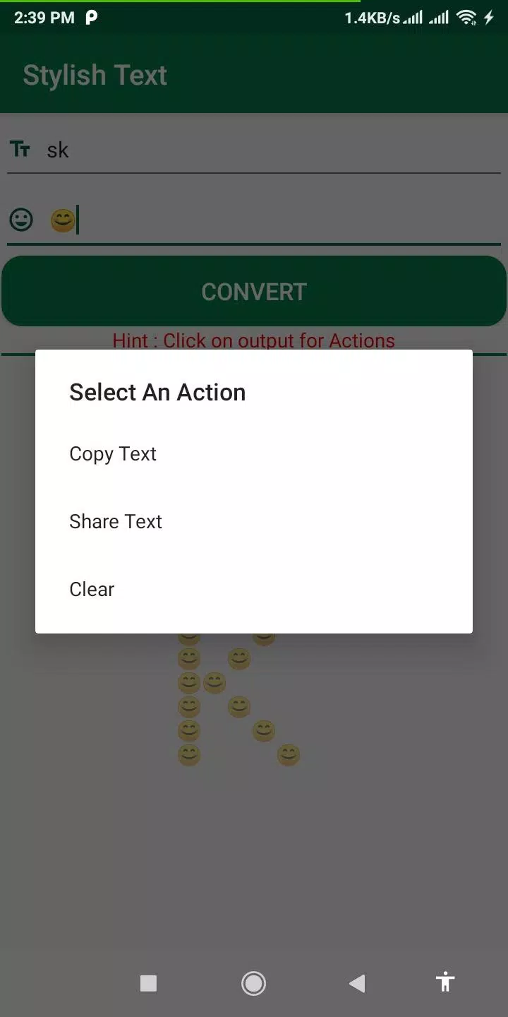 Stylish fonts, text and emojis Screenshots