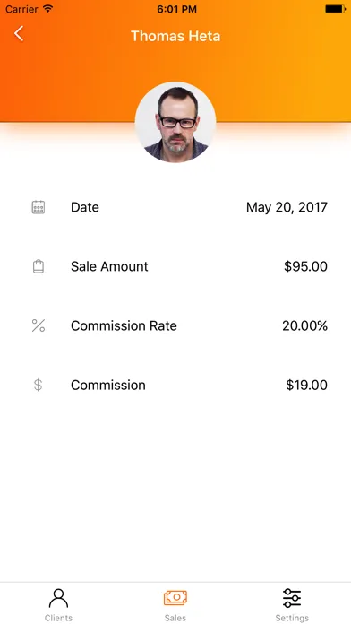 Captures d'écran de SellOn: Commission and Sales Tracker
