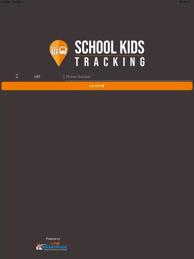 APM KINGSTRACK - Parent App iPad 应用截图