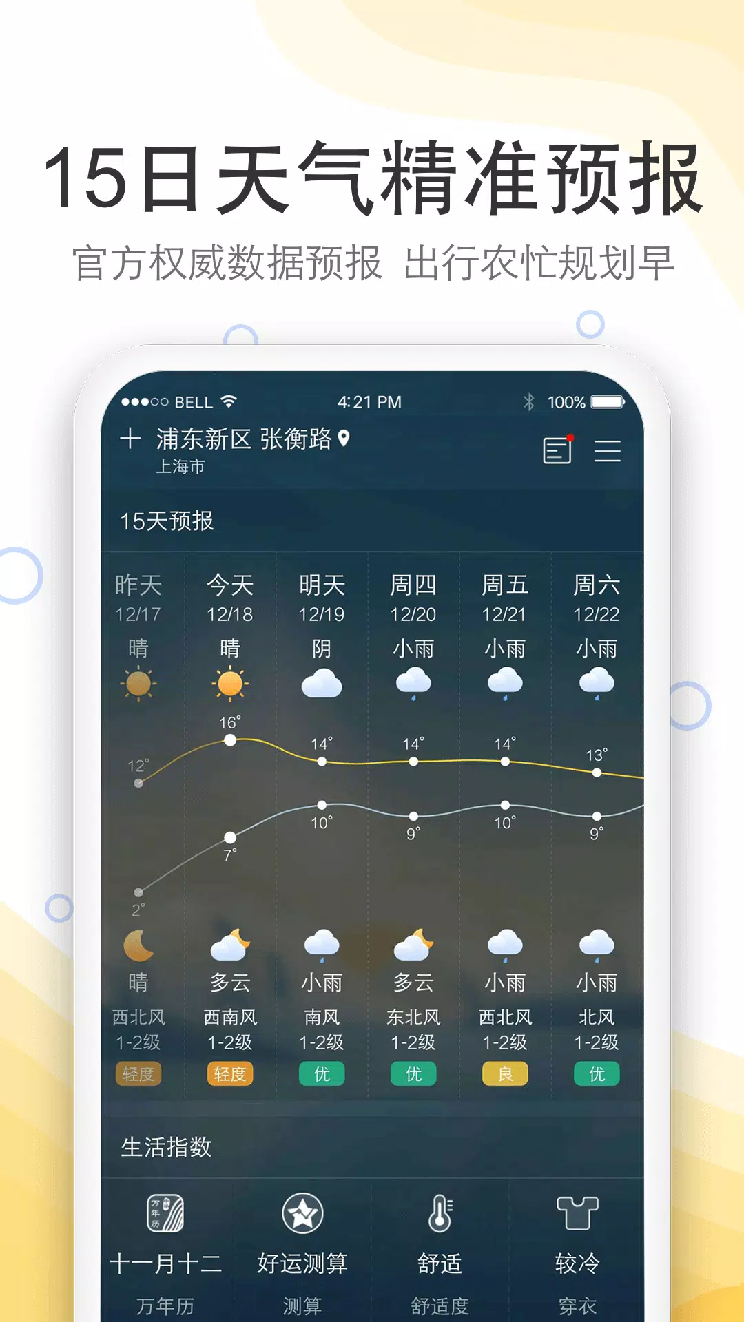实况天气预报的應用截圖3