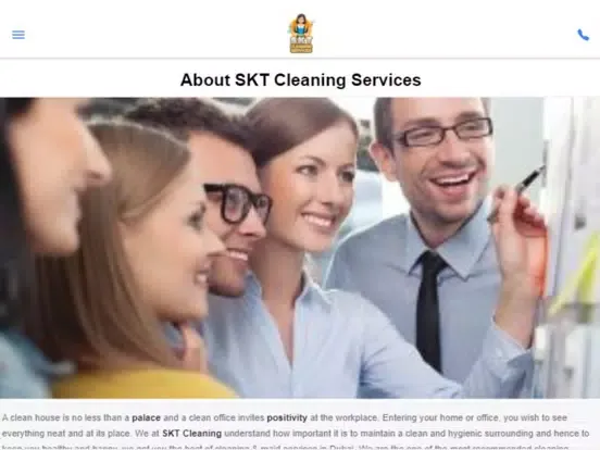 SKT CLEANING iPad  Screenshots