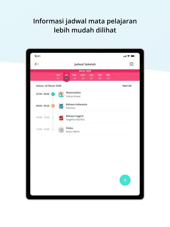 Skul.id - Platform Sekolah iPad  Screenshots