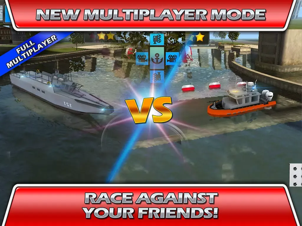 Ảnh chụp màn hình của 911 Police Boat Parking : Ship Driving School iPad 