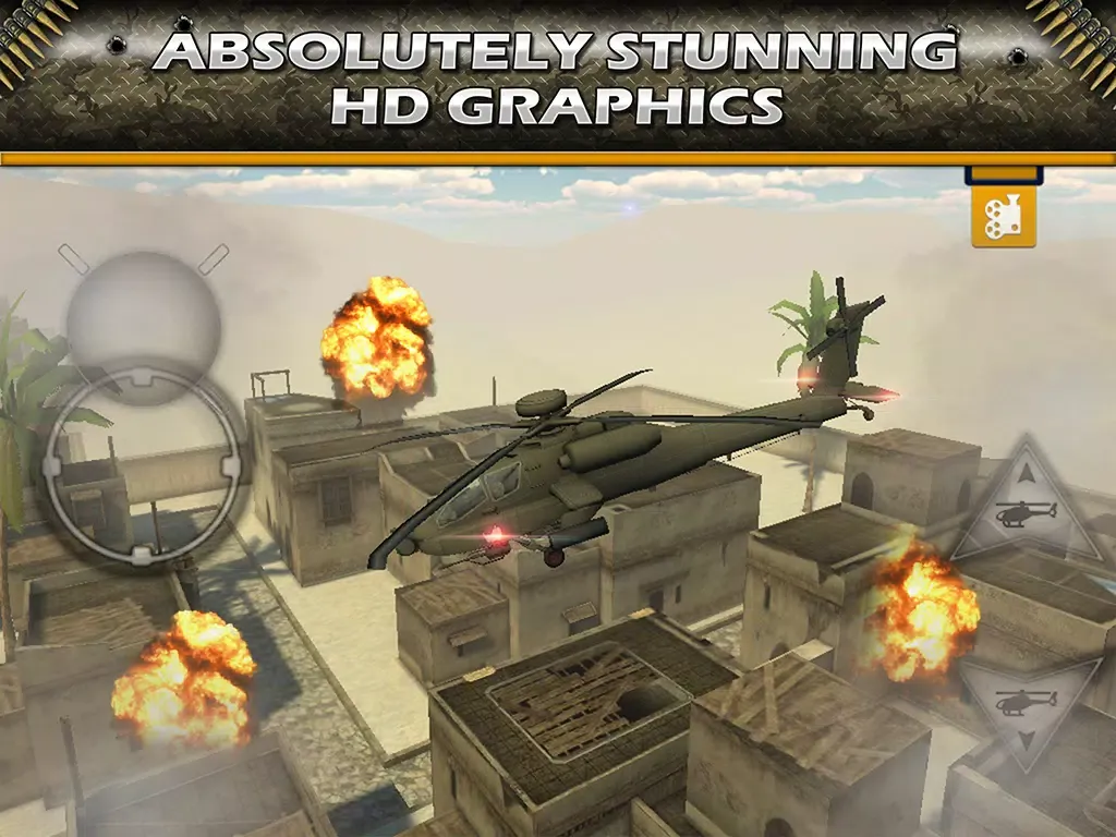 صور Helicopter Gunship Parking Pilot 3D Flying and Landing Flight Simulator iPad 