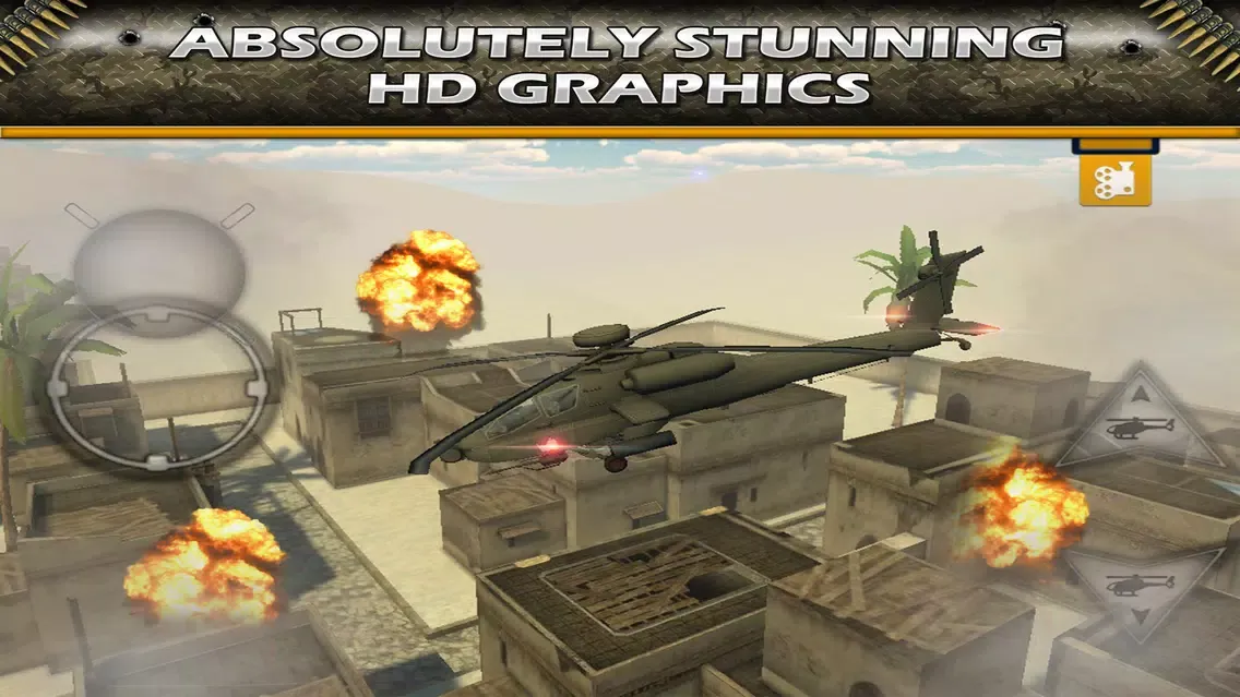 صور Helicopter Gunship Parking Pilot 3D Flying and Landing Flight Simulator
