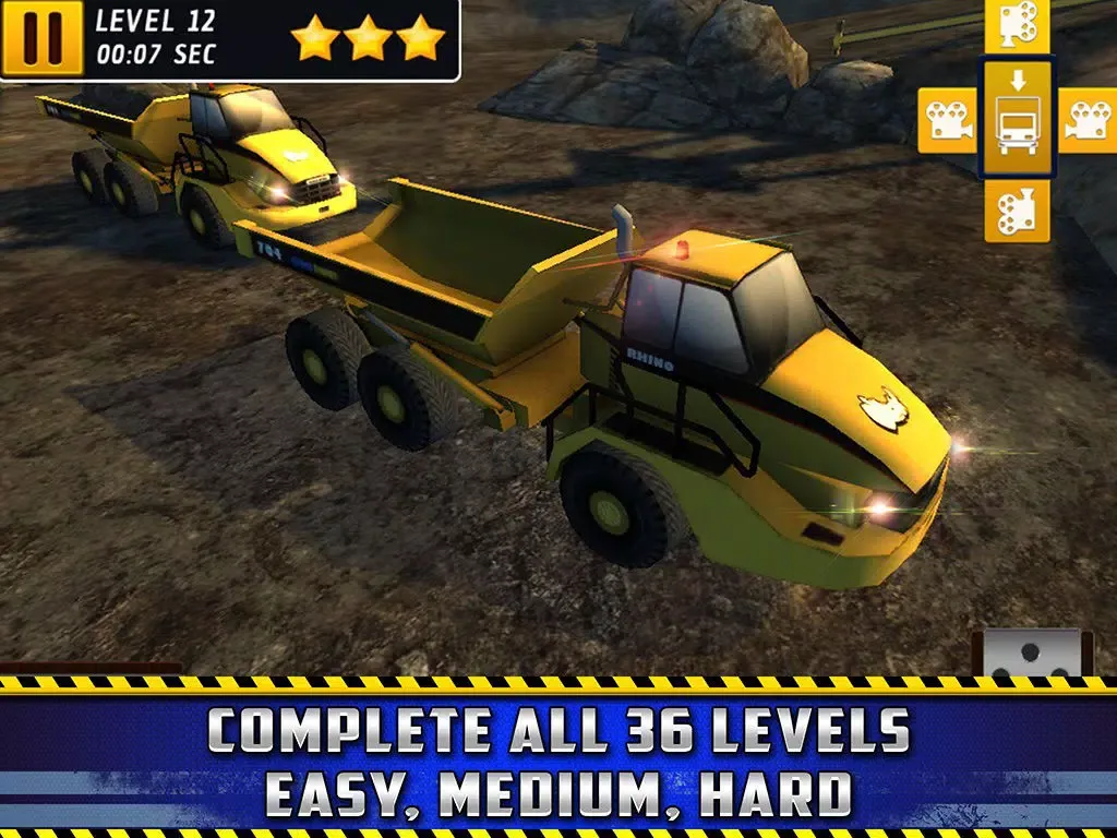 3D Heavy Duty Truck Drive Simulator Game iPad  스크린샷