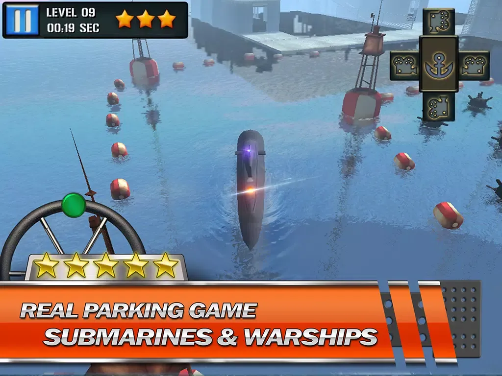 Nuclear Sub Parking Simulator 3D Modern Army Real Combat Boat Driving Game iPad  Screenshots
