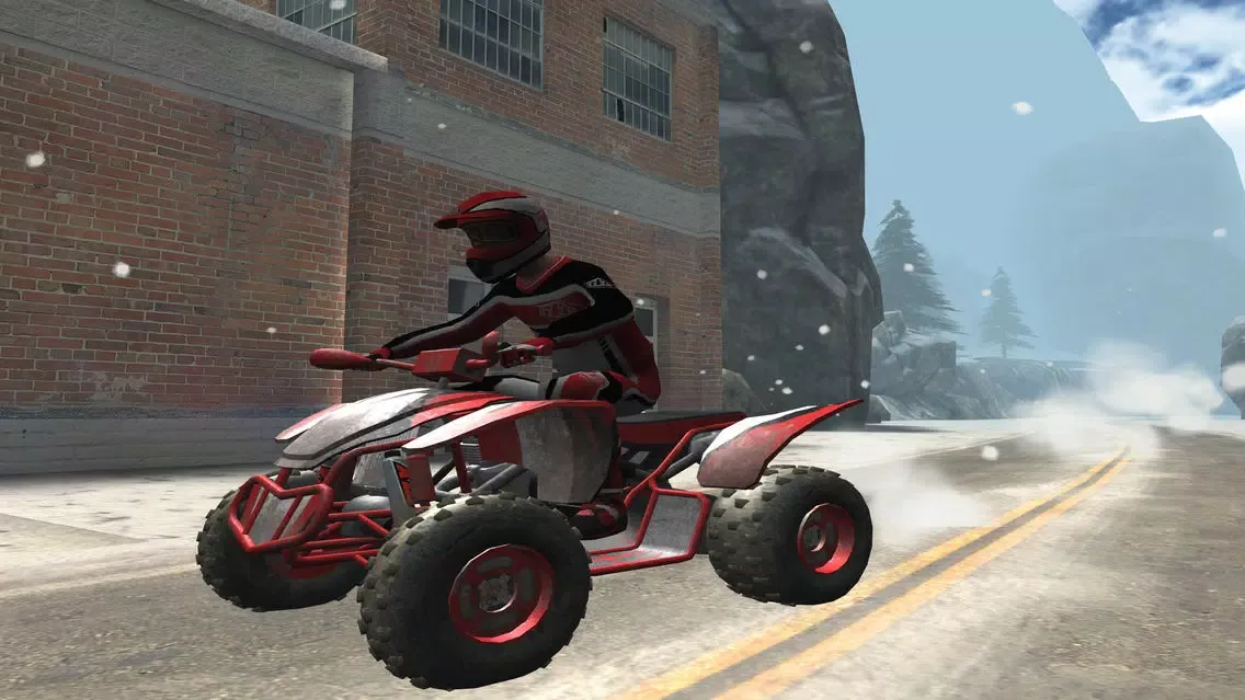 ATV Snow Racing - eXtreme Real Winter Offroad Quad Driving Simulator Game PRO Version Screenshots