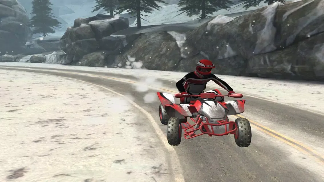 ATV Snow Racing - eXtreme Real Winter Offroad Quad Driving Simulator Game PRO Version Screenshots