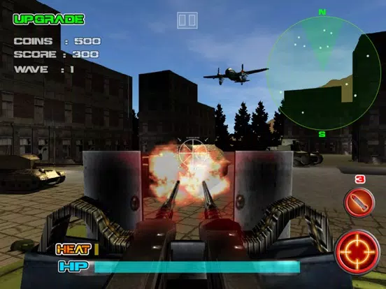 Tangkapan layar Allied WWII Base Defense - Anti-Tank and Aircraft Simulator Game FREE iPad 