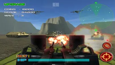 Tangkapan layar Allied WWII Base Defense - Anti-Tank and Aircraft Simulator Game FREE