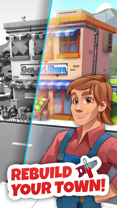 Capturas de tela do Merge Friends - Fix the Shop