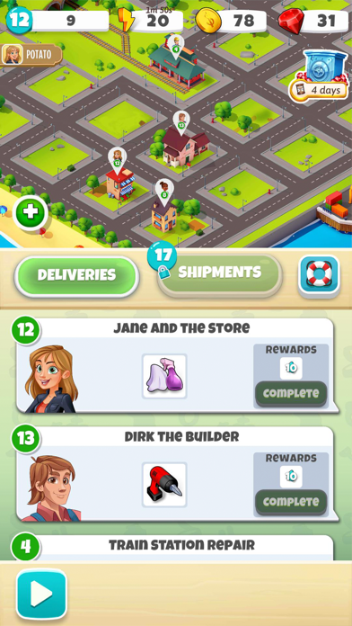 Capturas de tela do Merge Friends - Fix the Shop