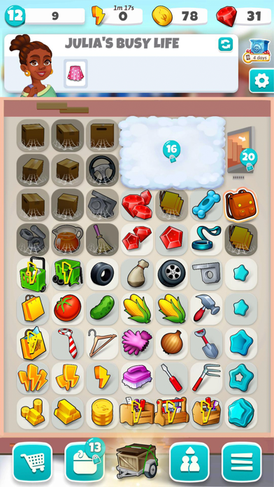 Capturas de tela do Merge Friends - Fix the Shop