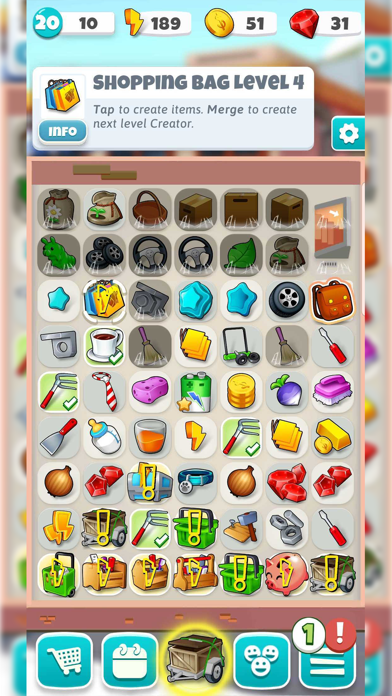 Capturas de tela do Merge Friends - Fix the Shop
