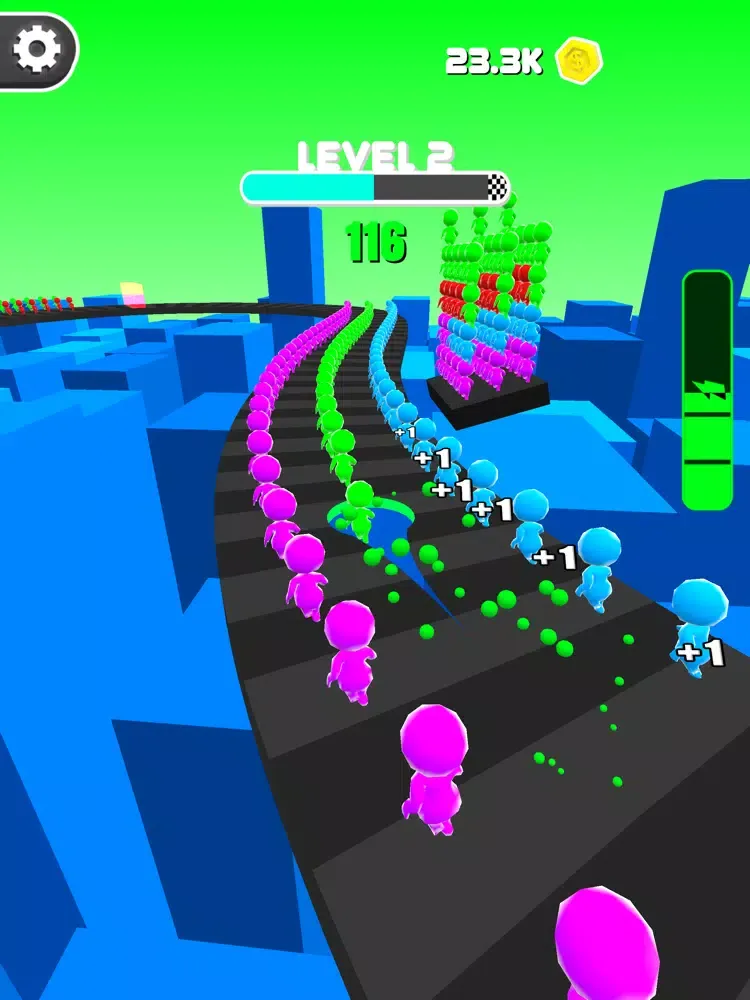 Hole Race Game iPad  سکرین شاٹس