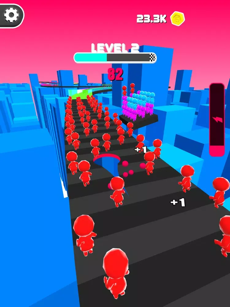 Hole Race Game iPad  سکرین شاٹس