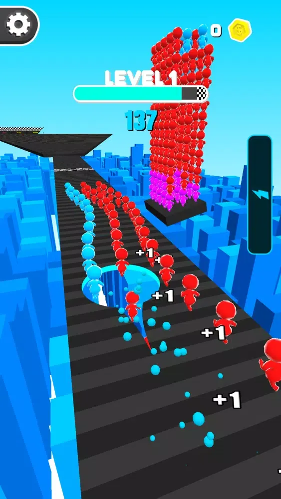 Hole Race Game سکرین شاٹس