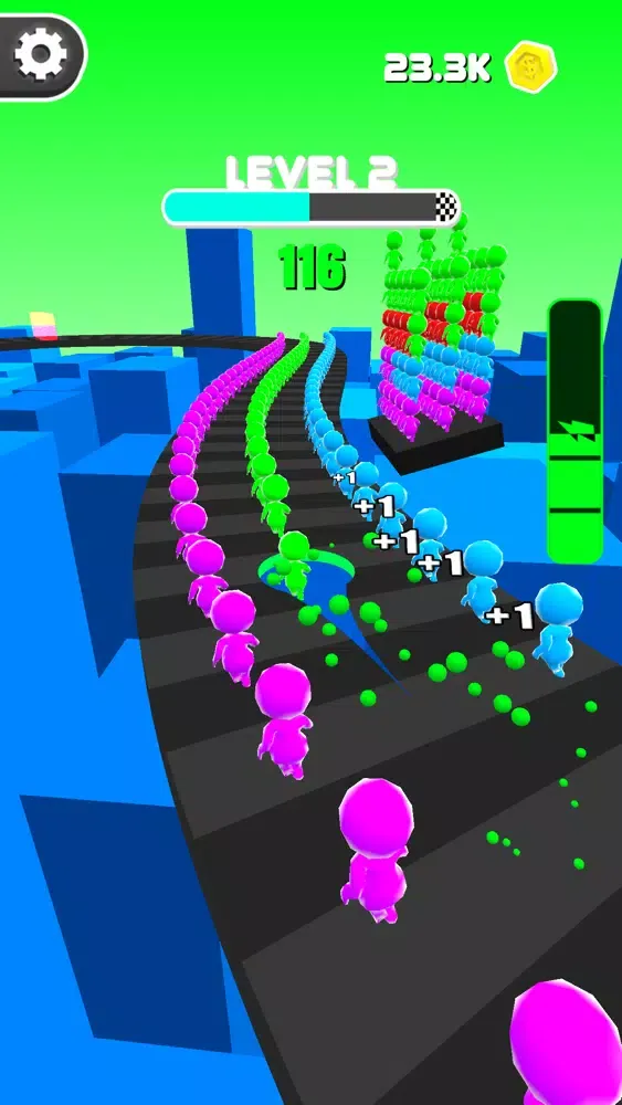 Hole Race Game سکرین شاٹس