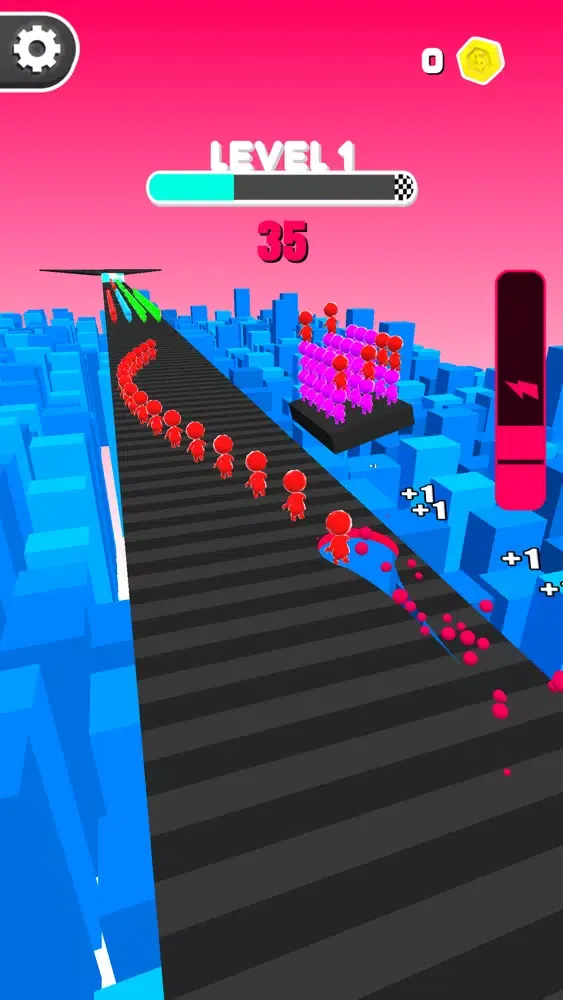Hole Race Game سکرین شاٹس
