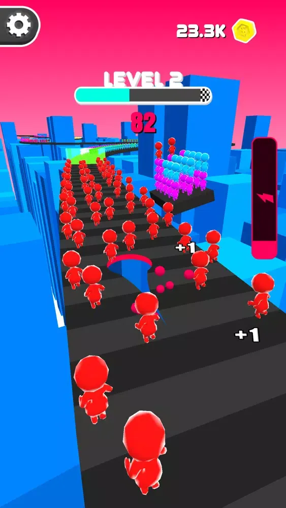 Hole Race Game سکرین شاٹس