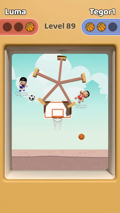 Basket Hoop - Stars Battle स्क्रीनशॉट