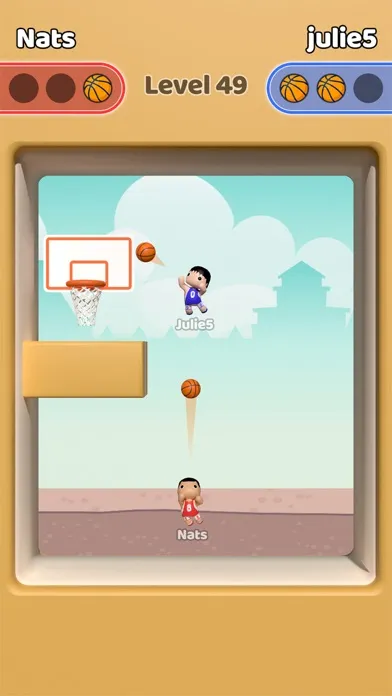 Basket Hoop - Stars Battle स्क्रीनशॉट