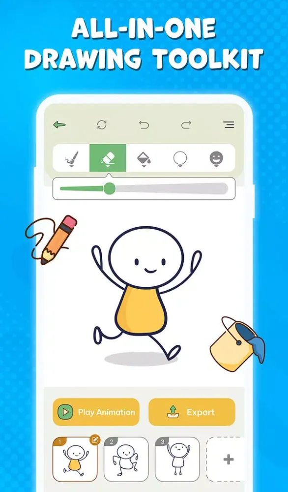 Draw Animation: GIF Editor Screenshots