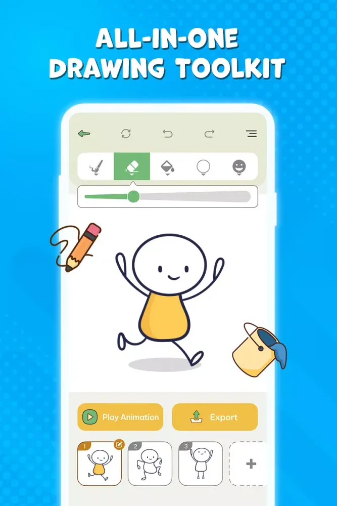 Draw Animation: GIF Editor Screenshots