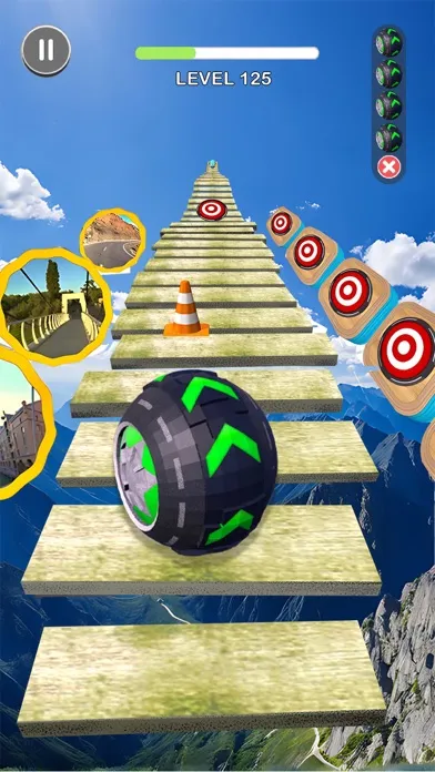 Capturas de pantalla de Sky Rolling Balls 3D