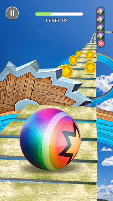 Capturas de pantalla de Sky Rolling Balls 3D