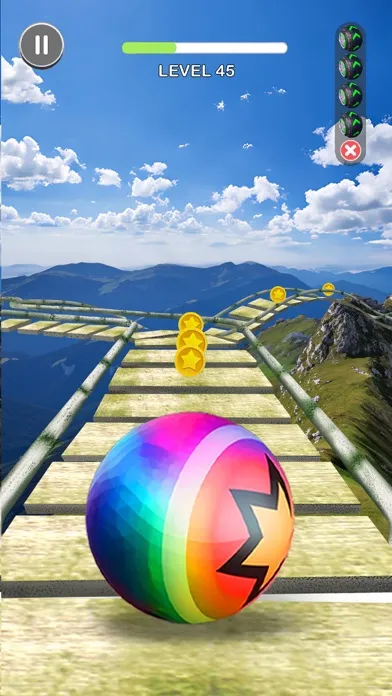 Capturas de pantalla de Sky Rolling Balls 3D