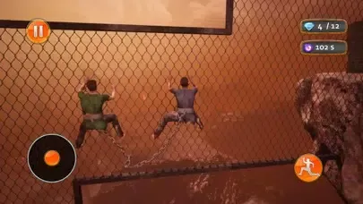 Chained Together Jumping Game Screenshots