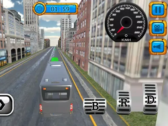 Capturas de tela do Bus Simulator Game iPad 