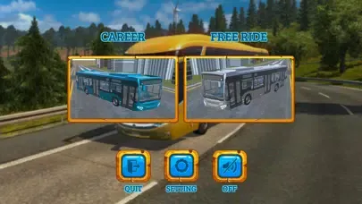 Capturas de tela do Bus Simulator Game