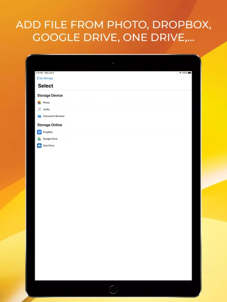 Zip File Tool: zip & unzip iPad  스크린샷