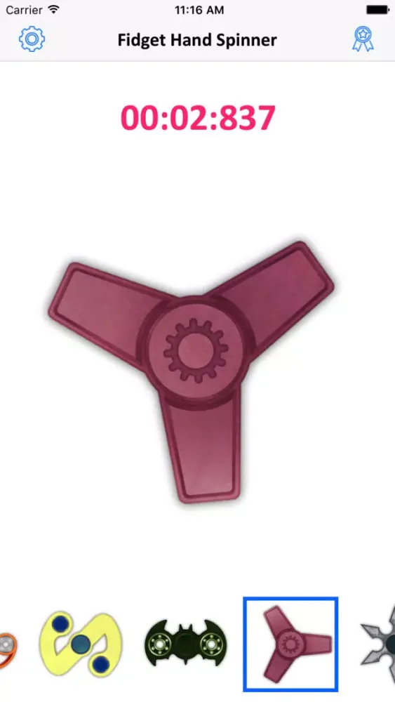 Ảnh chụp màn hình của Fidget Hand Spinner Game