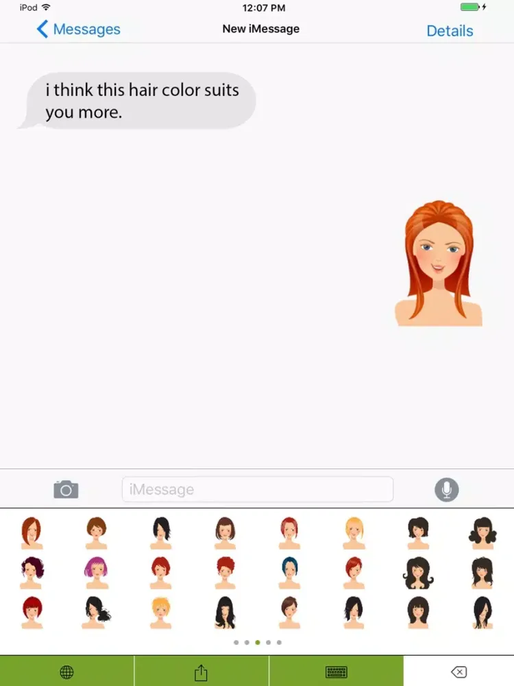 Capturas de pantalla de HairMoji - The Best Hair Styles Salon iPad 