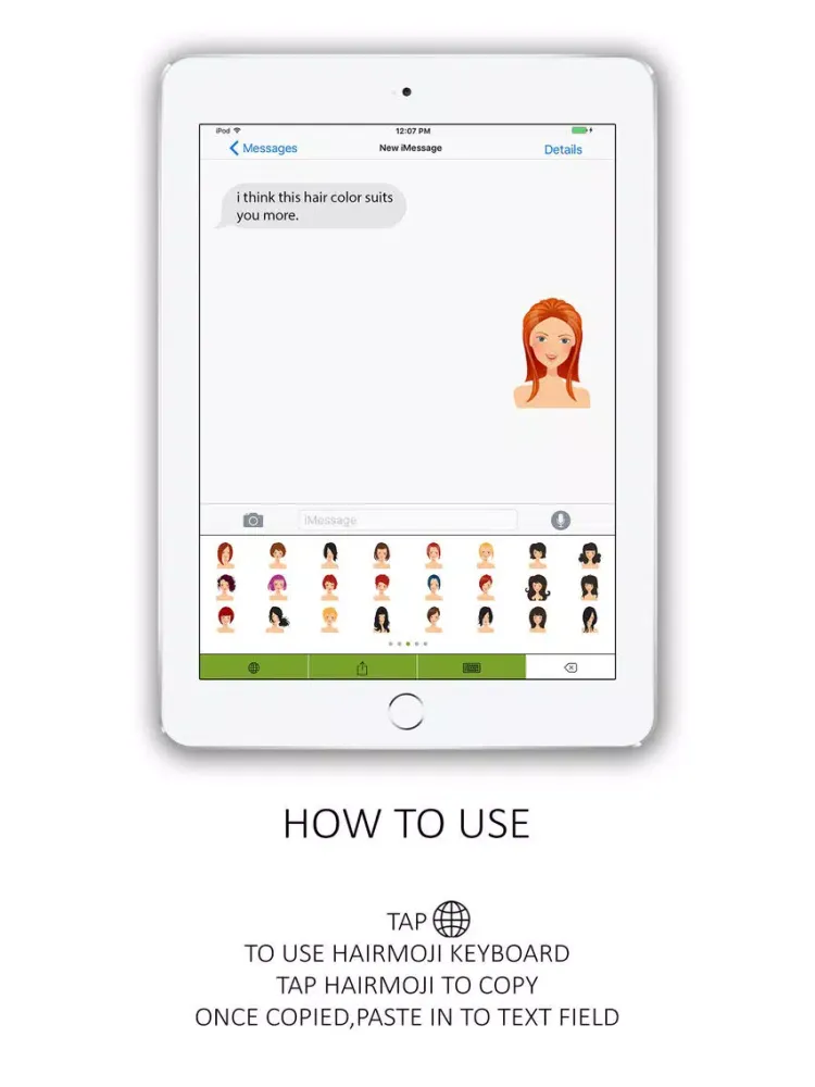 Capturas de pantalla de HairMoji - The Best Hair Styles Salon iPad 