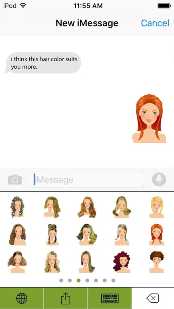 Capturas de pantalla de HairMoji - The Best Hair Styles Salon