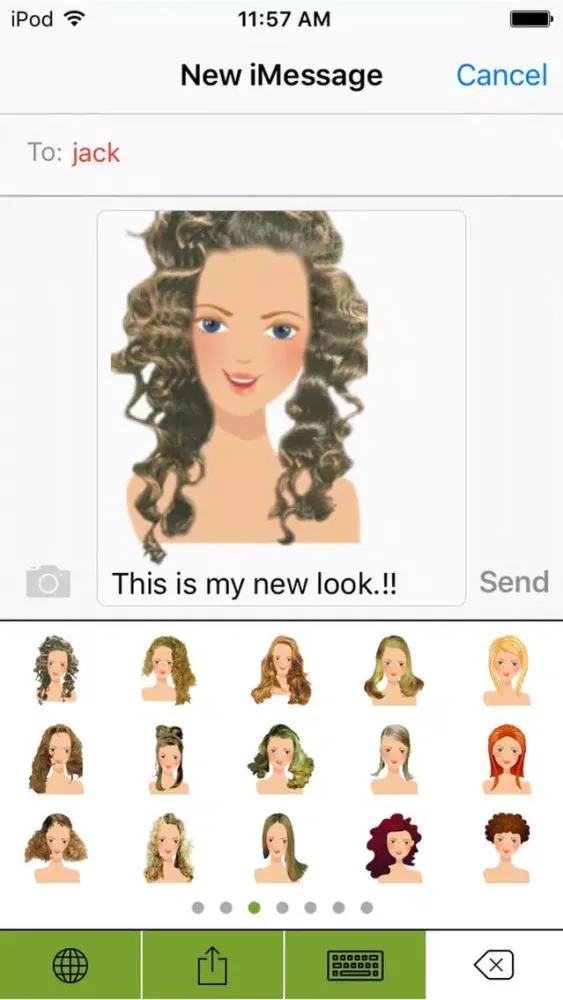 Capturas de pantalla de HairMoji - The Best Hair Styles Salon
