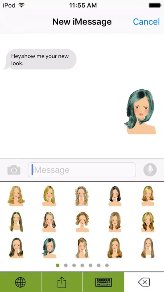 Capturas de pantalla de HairMoji - The Best Hair Styles Salon